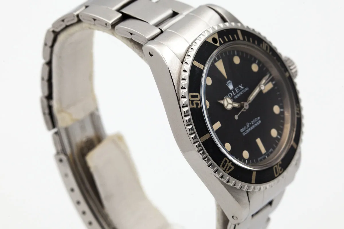 1972 Rolex Submariner 5513 with 'Non-Serif' Dial