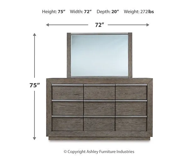 Anibecca Dresser and Mirror