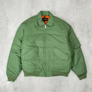 Carhartt WIP Olten Bomber - Duck Green / Tumeric