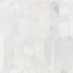 Carrara Marble Picket - Stone Tile