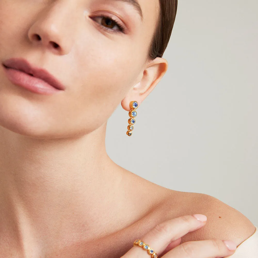 Cascade Statement Drop Earrings