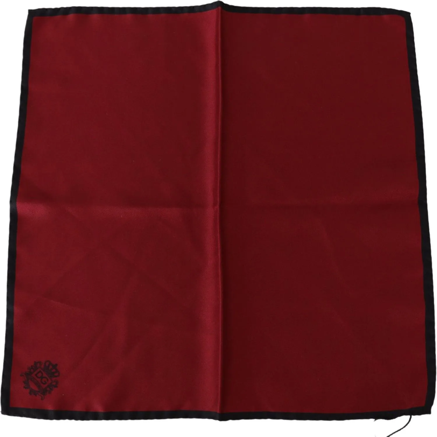 Dolce & Gabbana Elegant Red Silk Square Handkerchief