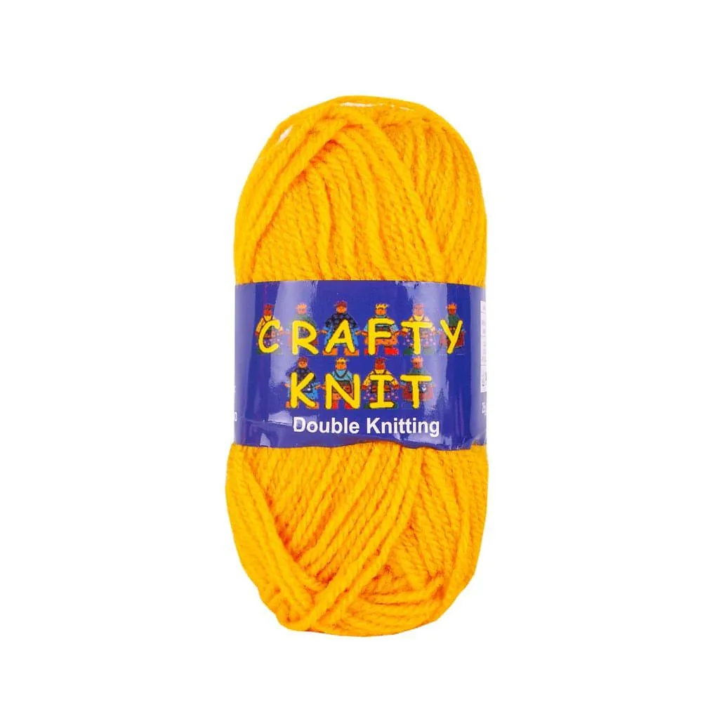 Essential Knitting Yarn - Mustard (Shade 363)