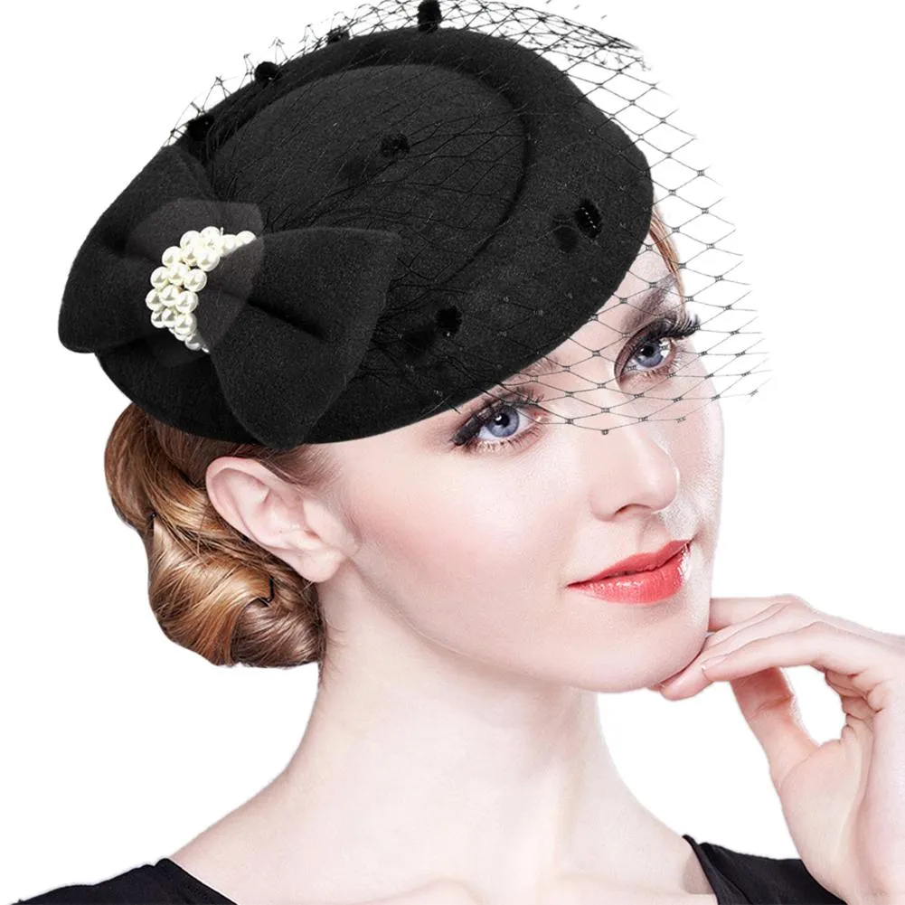 Fascinators Headband Tea Party Flower Derby Hat for Women