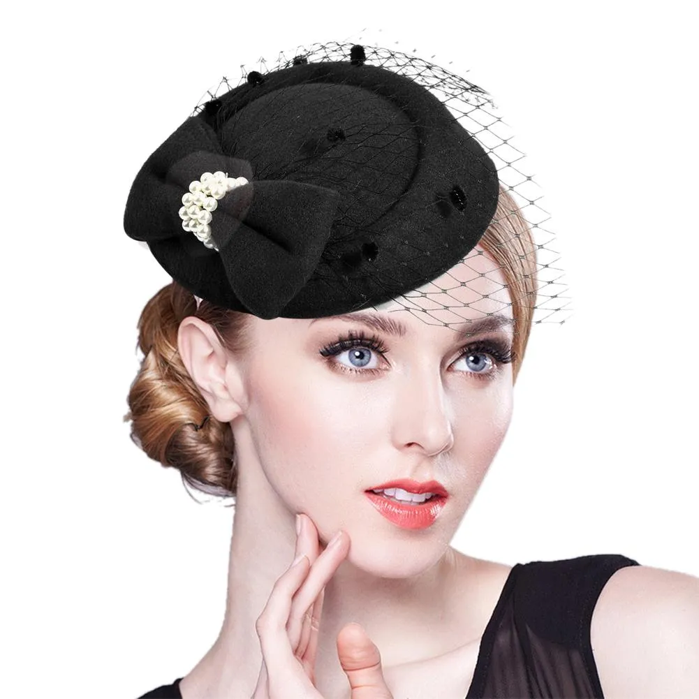 Fascinators Headband Tea Party Flower Derby Hat for Women