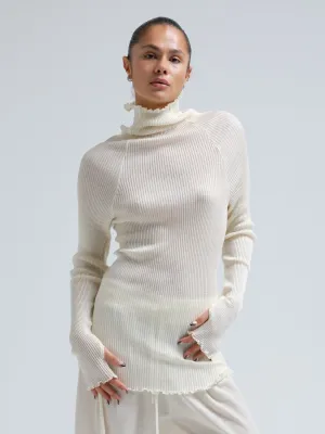 Fiori | Merino wool - Off-White