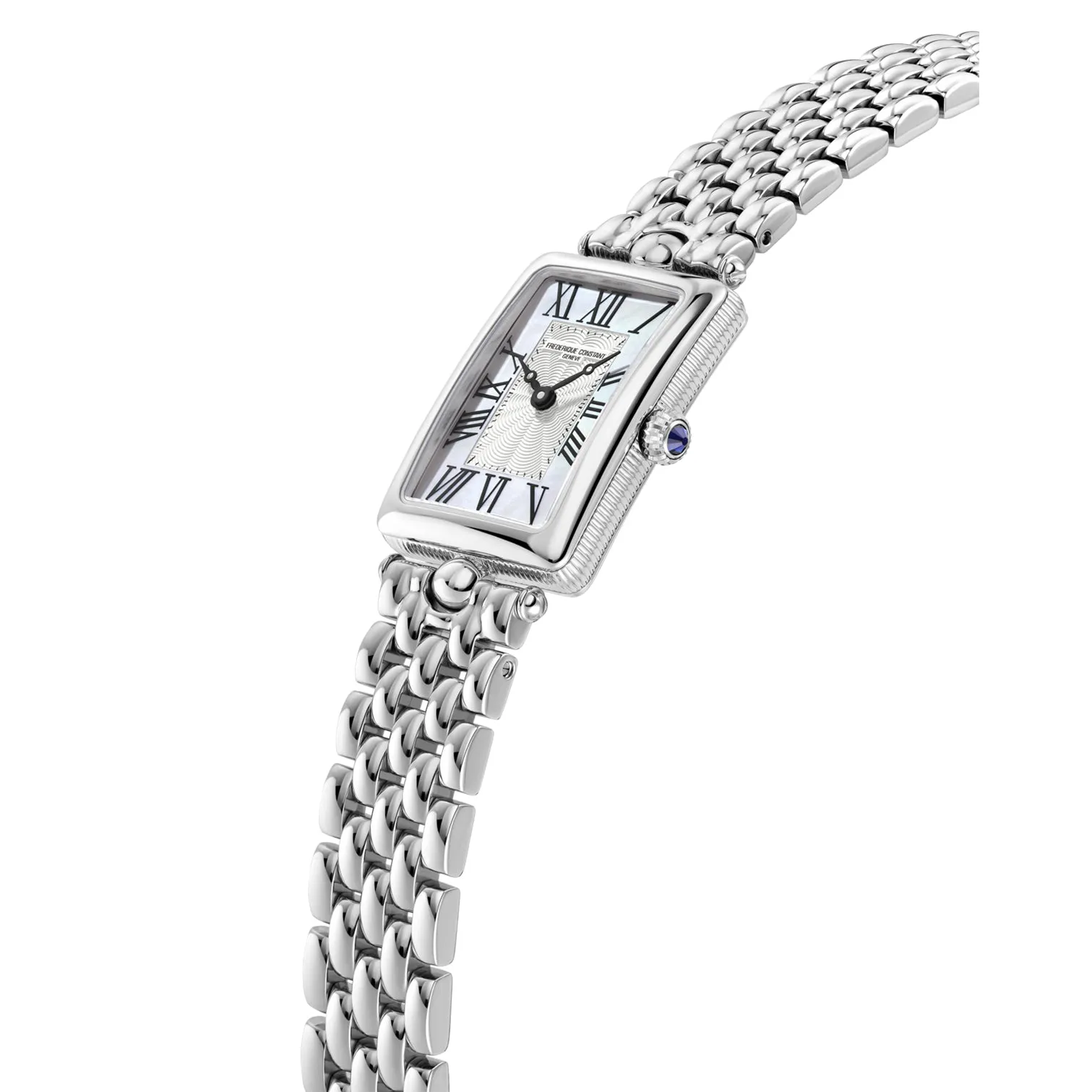 Frederique Constant Ladies Fc Art Deco Silver Watch FC-200MPW2AC6B