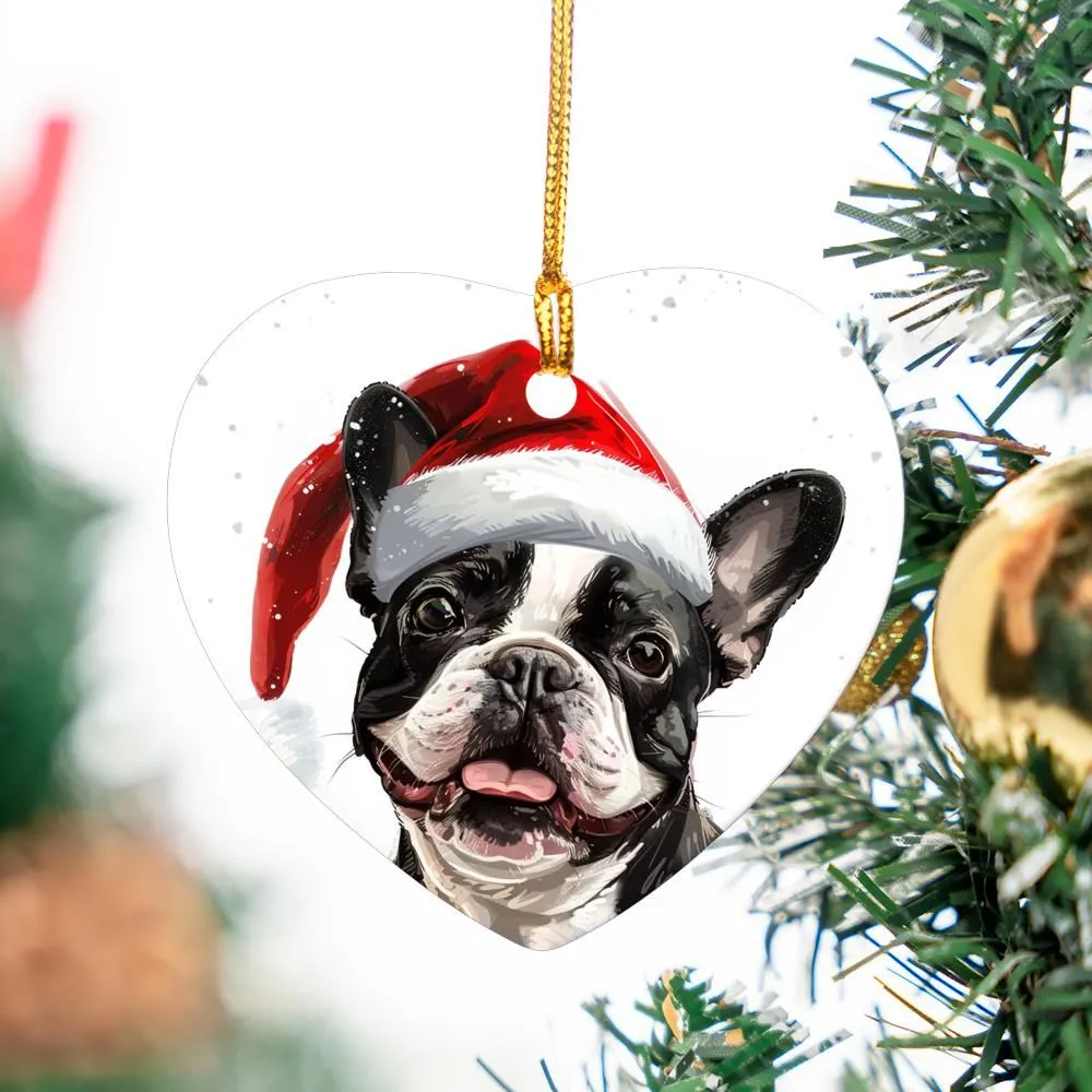 French-Bulldog-1 Christmas Ornament