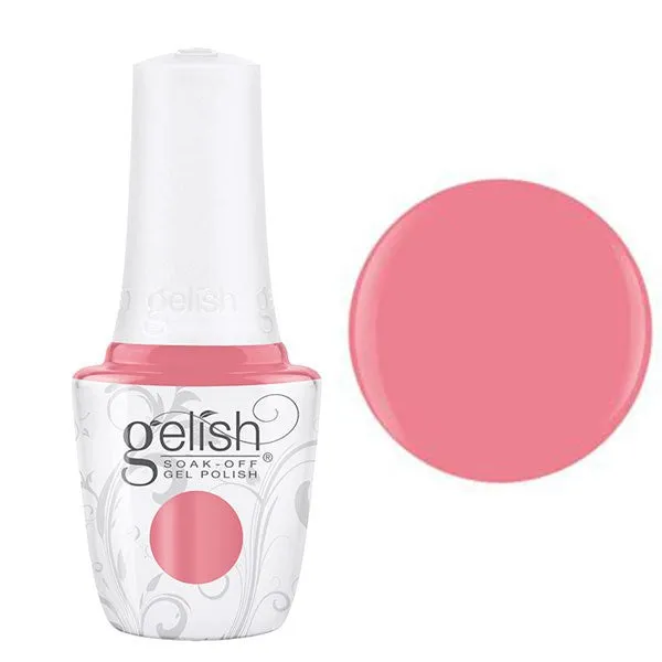 Gelish Professional Gel Polish - Plant One On Me - Peony Pink Creme - 15ML