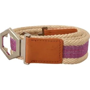 GF Ferre Elegant Multicolor Leather Fashion Belt