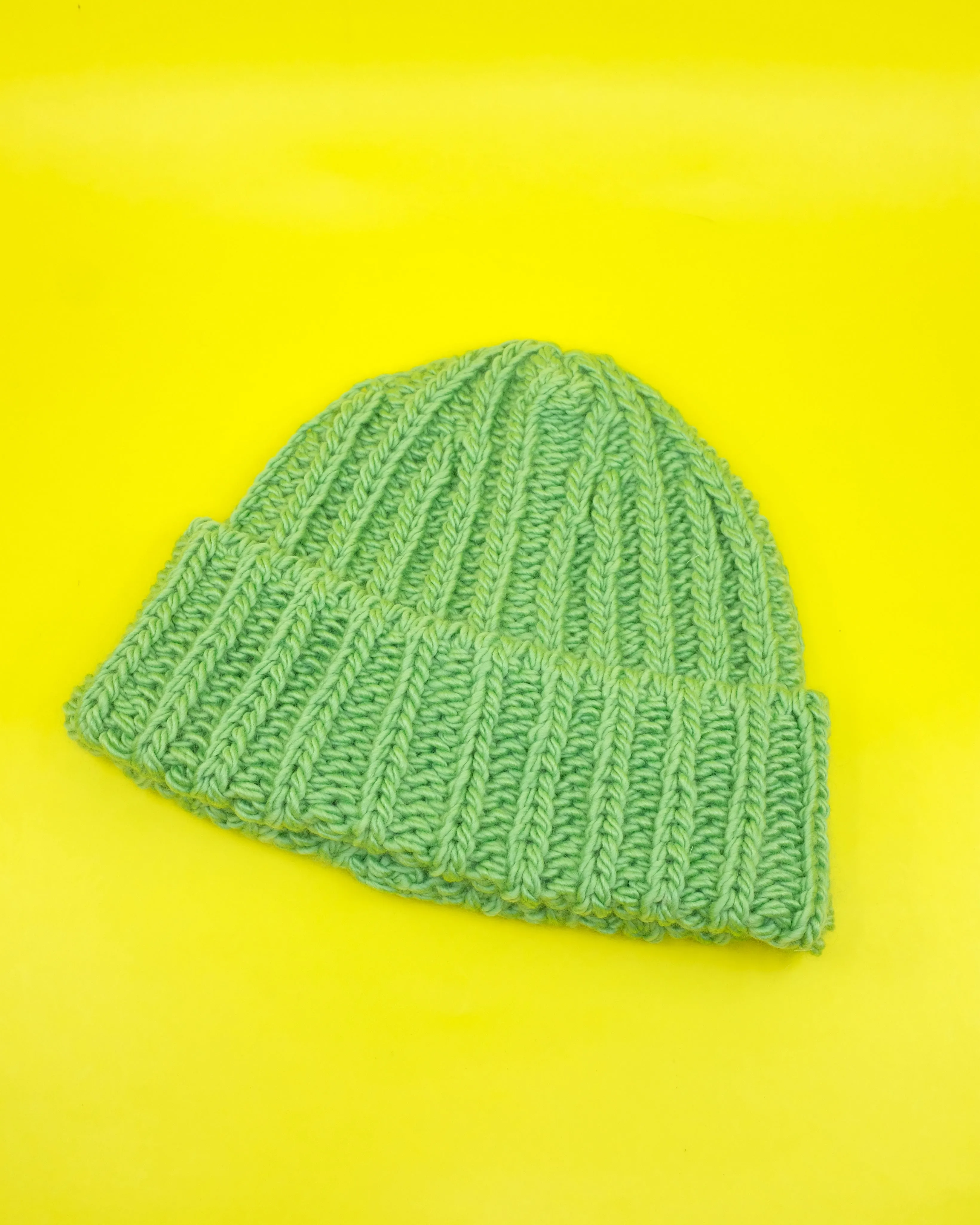 Green Cashmere Tobit Beanie