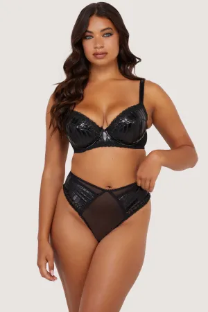 Jacinda Black Embroidered Set