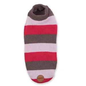 Kazoo Apparel Knit Chestie Jumper Pink Stripe Medium 46.5cm ***