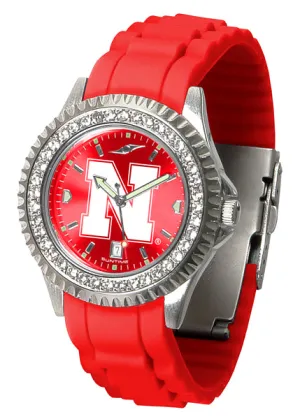 Nebraska Cornhuskers Sparkle Ladies Watch