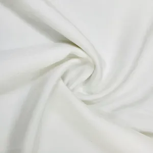 Premium White Solid Dyeable Raw Silk Fabric