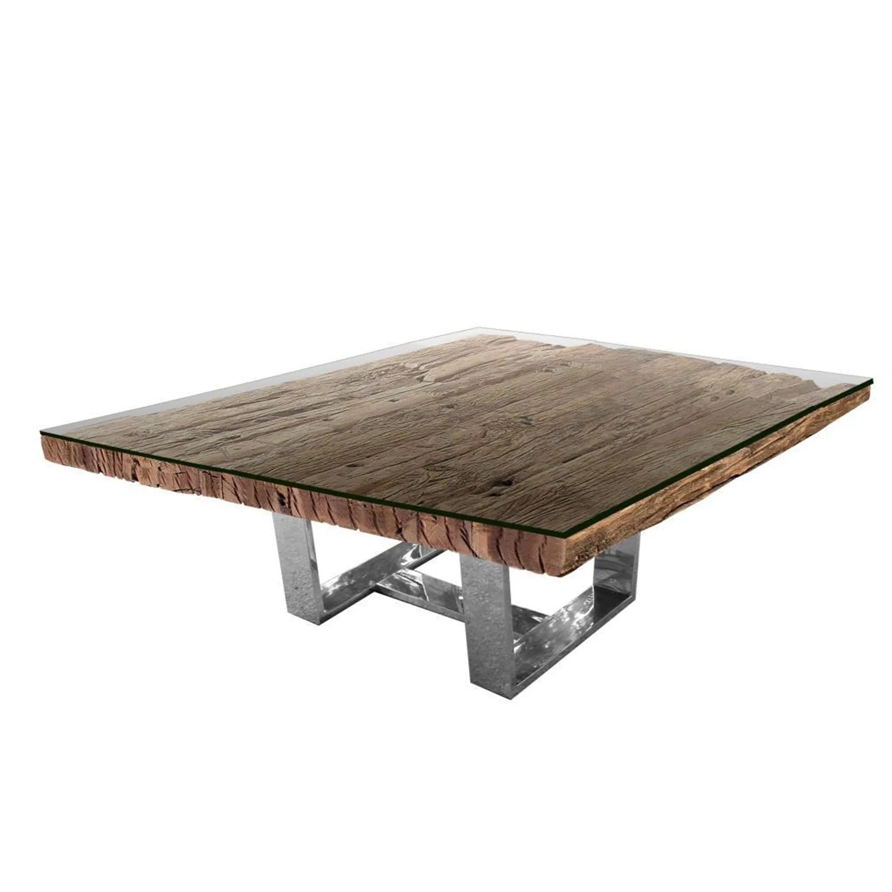 Rustic Square Coffee Table