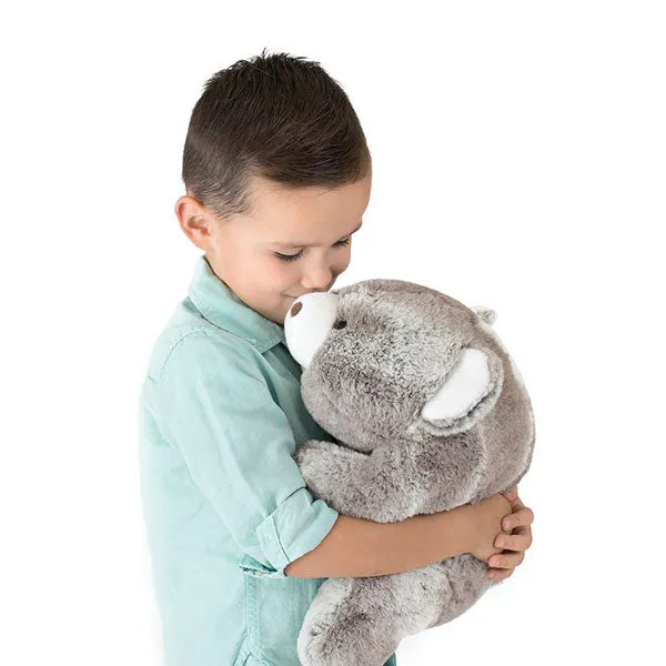 Snuffles Bear - Two Tone Grey (13in) (1 )