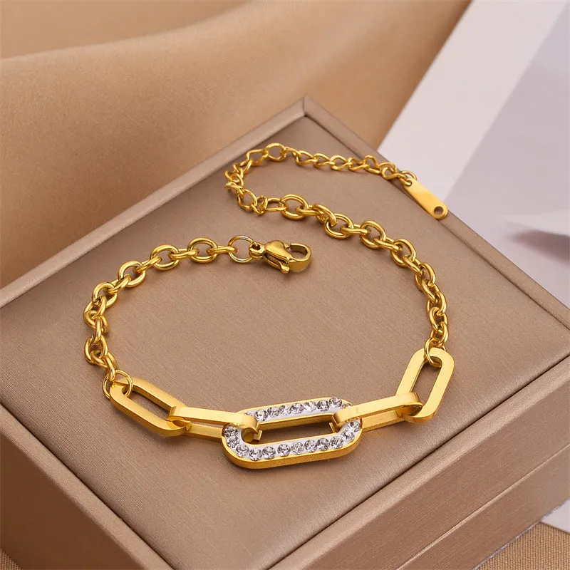 Stylish and Exquisite Thick Chain Bracelet