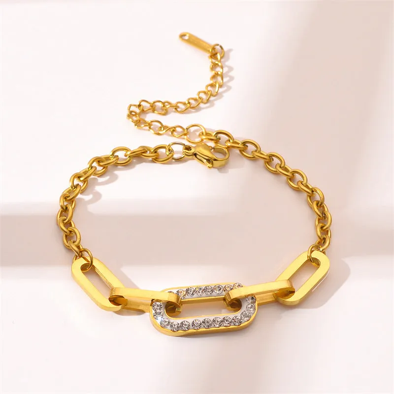 Stylish and Exquisite Thick Chain Bracelet