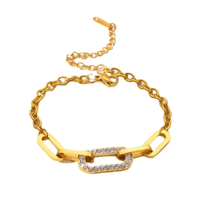 Stylish and Exquisite Thick Chain Bracelet