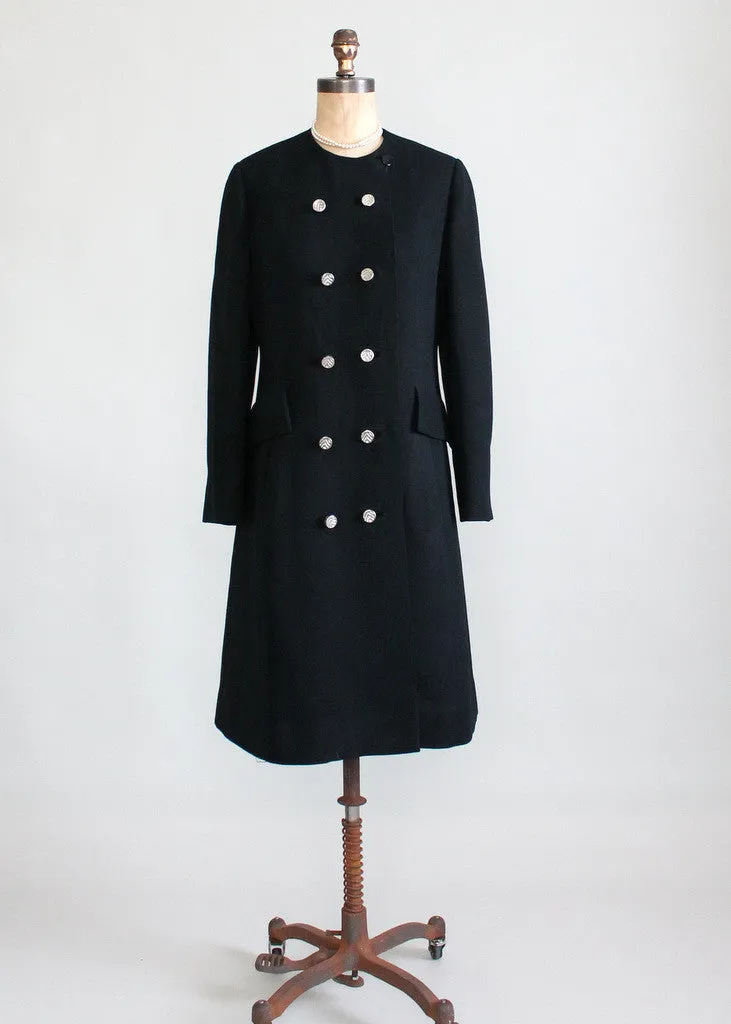 Vintage 1960s Rothmoor MOD Winter Coat