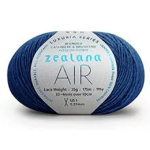 Zealana Air LACE weight - 2ply Cashmere/Possum Fur/Silk