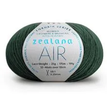 Zealana Air LACE weight - 2ply Cashmere/Possum Fur/Silk